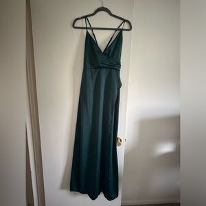 Teal formal dress